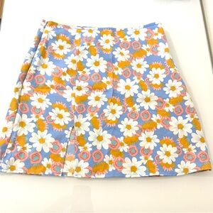 NWOT Floral Skirt